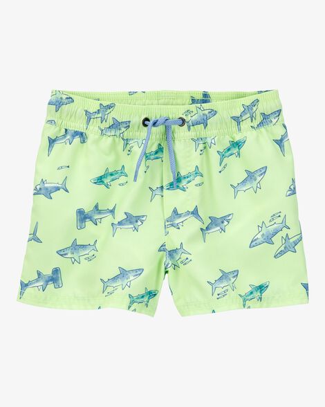  Product image 4 of Toddler 2-Piece Shark Long Sleeve Rashguard & Swim Trunks Set
