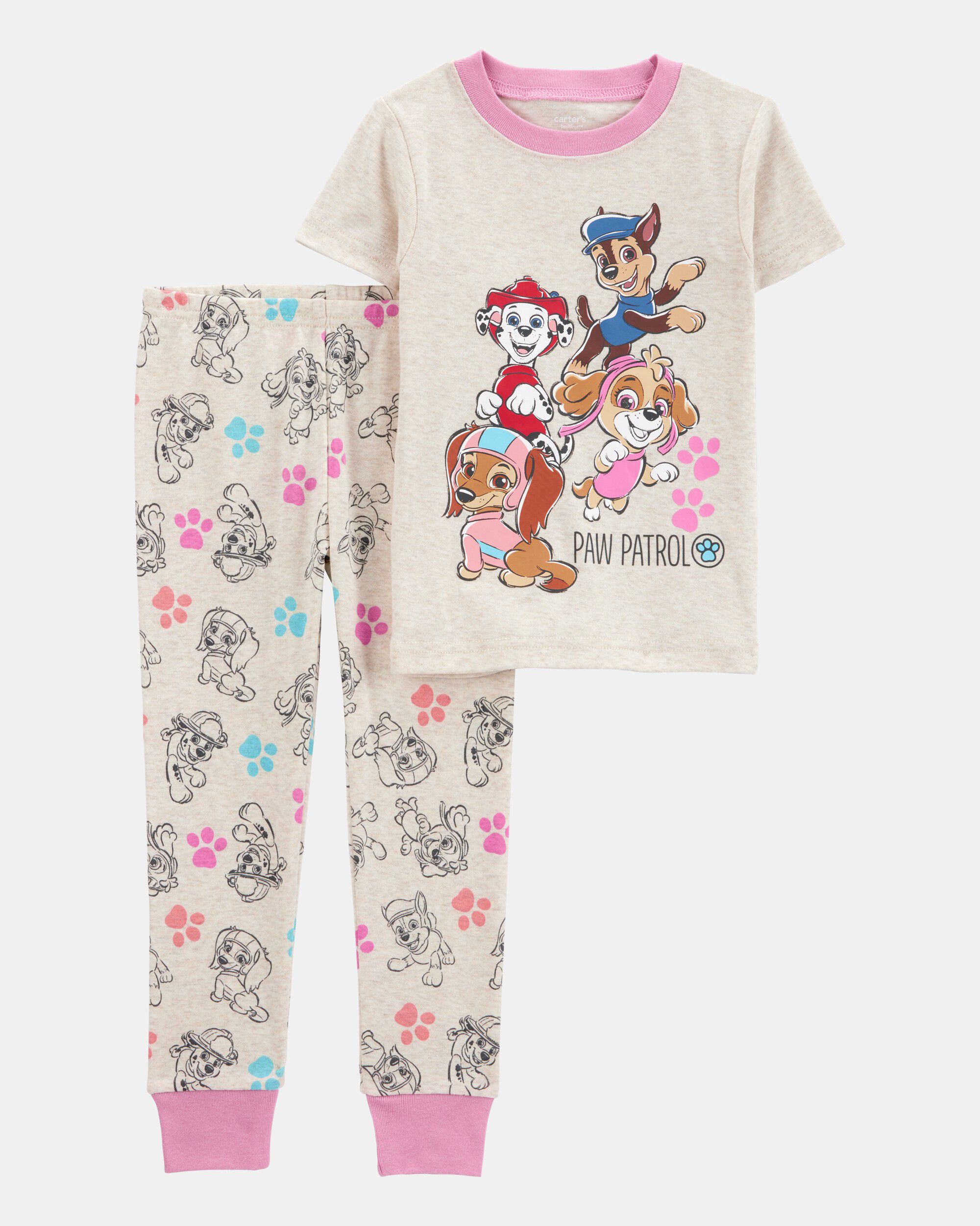 Toddler Girl PAW Patrol Snug Fit Cotton 2-Piece Pajamas