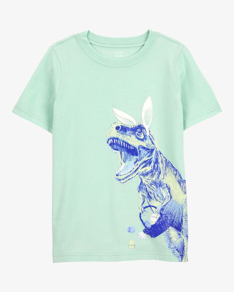  Product image 1 of Kid Dinosaur Short-Sleeve Tee - Green