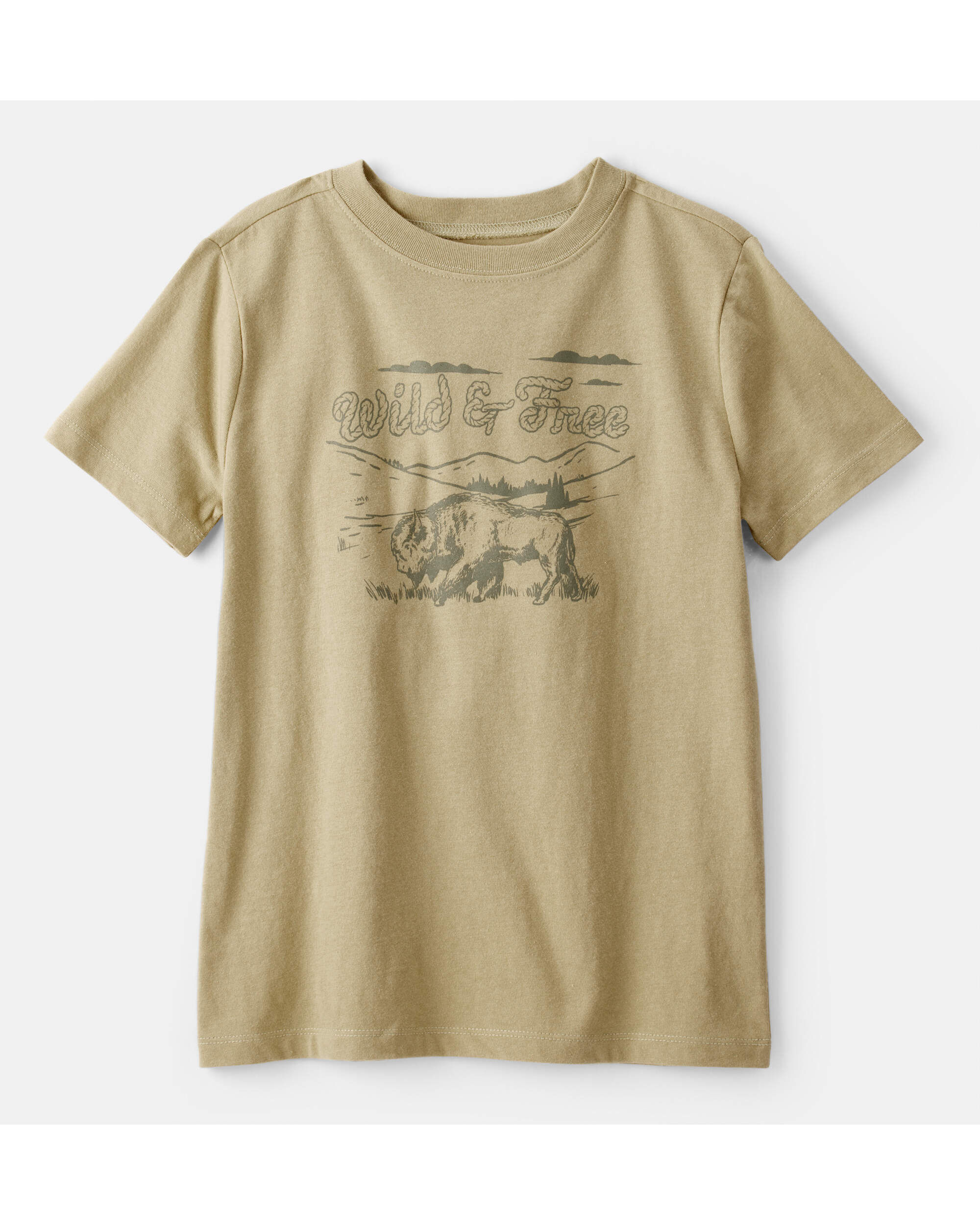 Kid Big Foot Short-Sleeve Graphic Tee - Orange - OshKosh