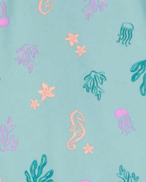  Product image 3 of Toddler 1-Piece Coral Print Rashguard
