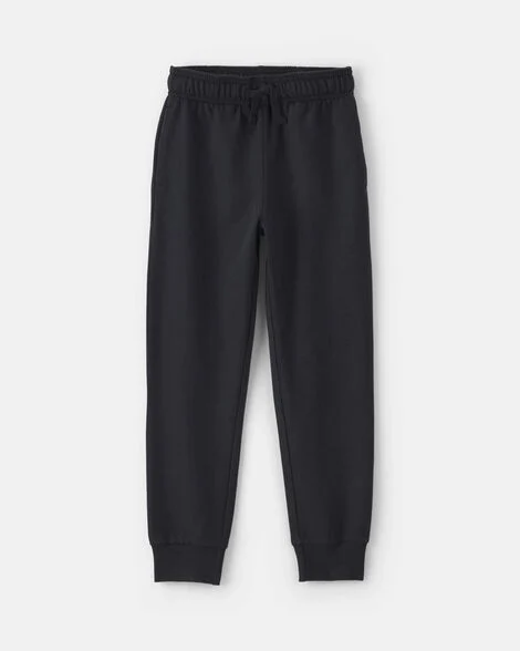 Image of Boys French Terry Joggers - Black
