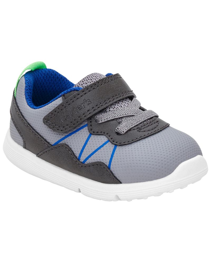 Grey Baby Carter's Athletic Every Step Sneakers | carters.com