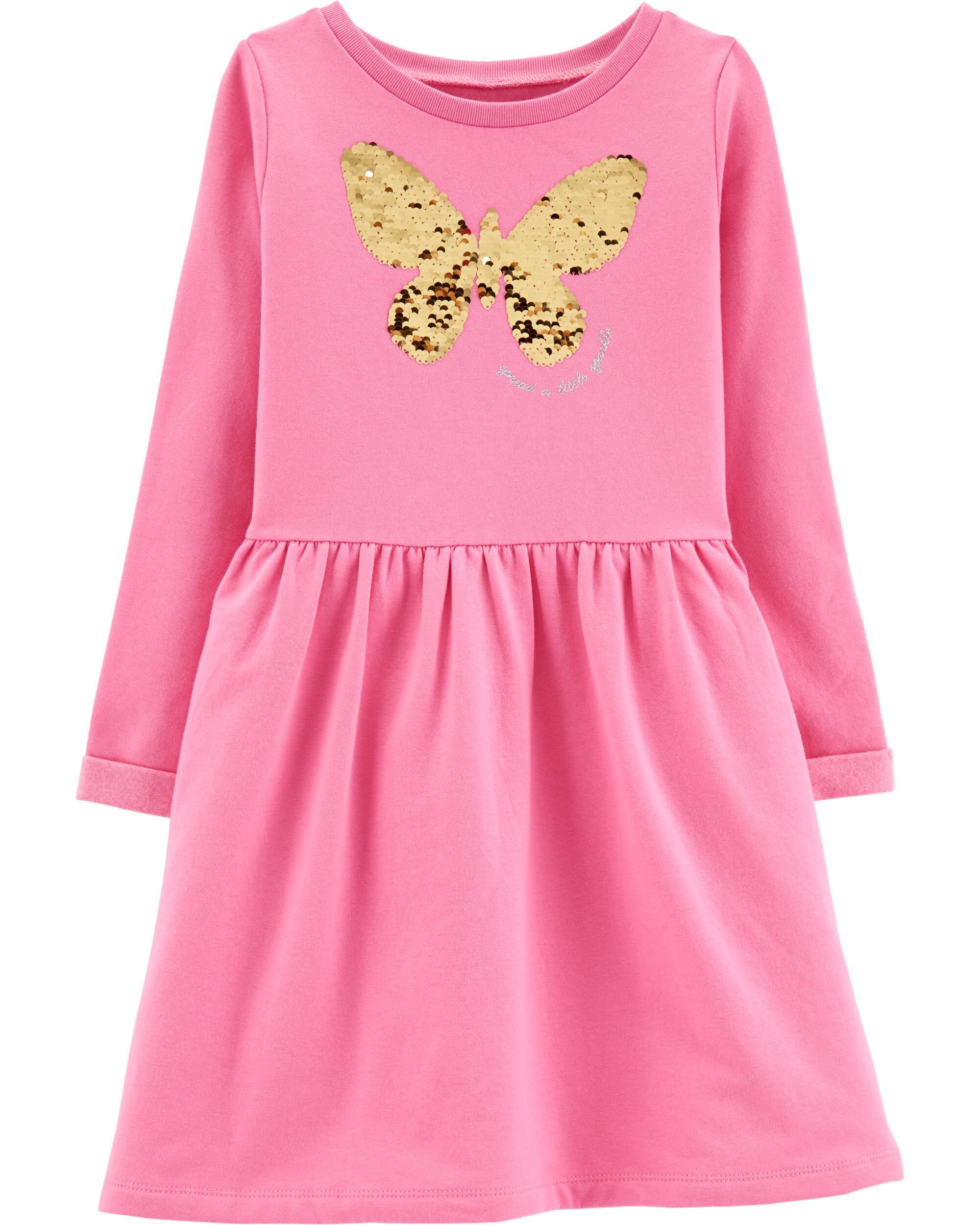 girls flippy sequin dress
