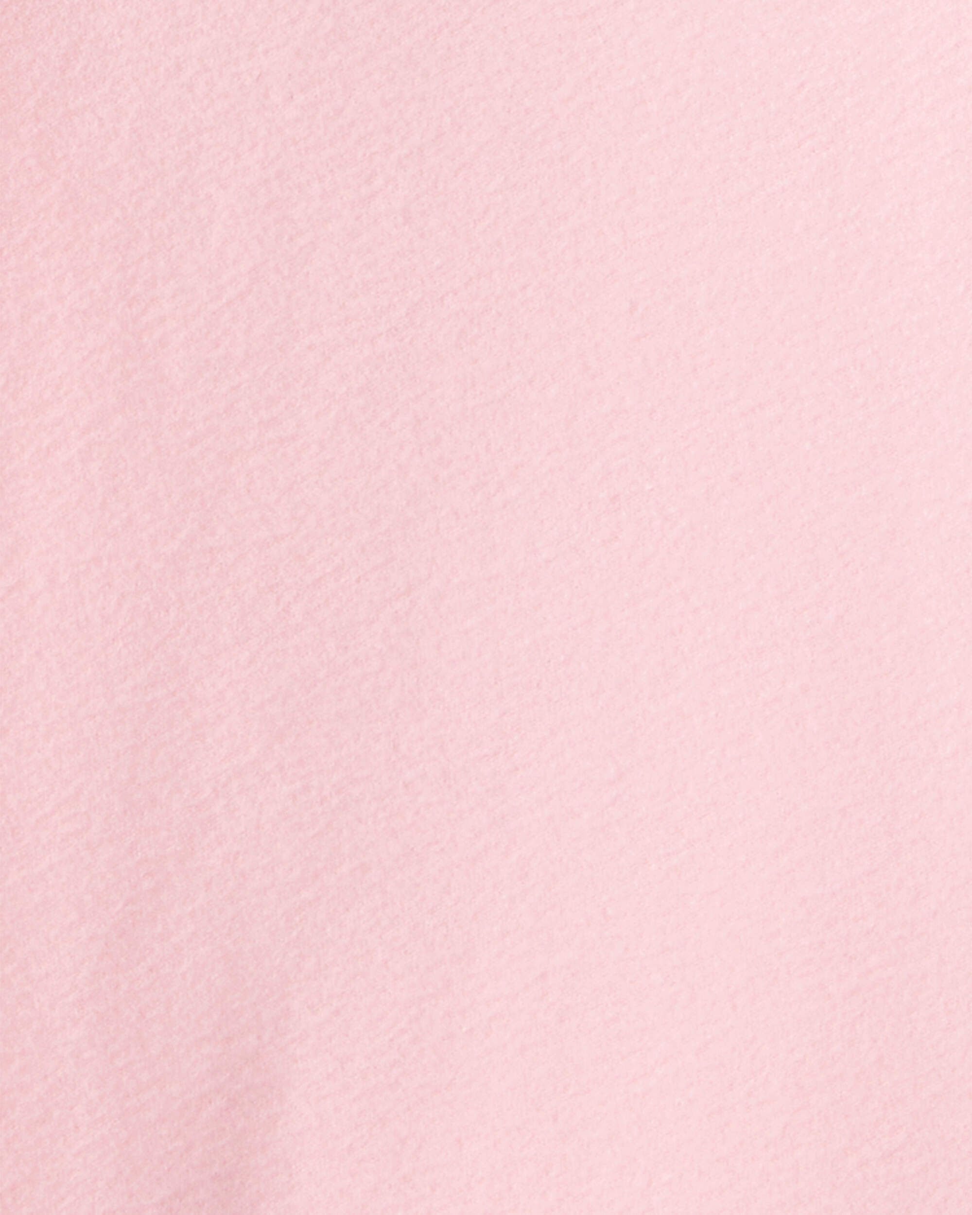 Girls Microfleece Flare Pants - Pink