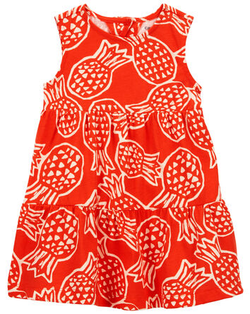 Baby Pineapple Sleeveless Dress
