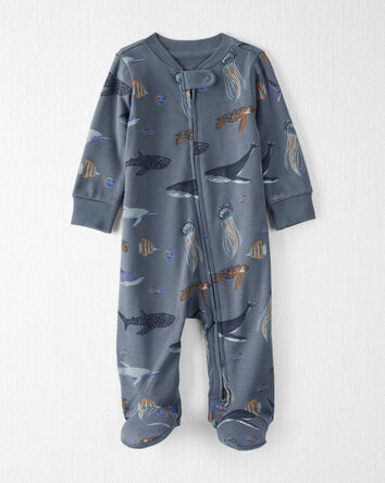 Baby Organic Cotton Sleep & Play Pajamas 