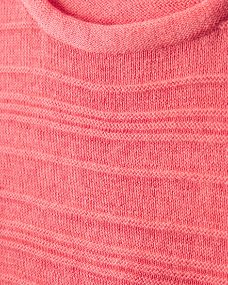 Product image 2 of Girls Long-Sleeve Sweater - Coral