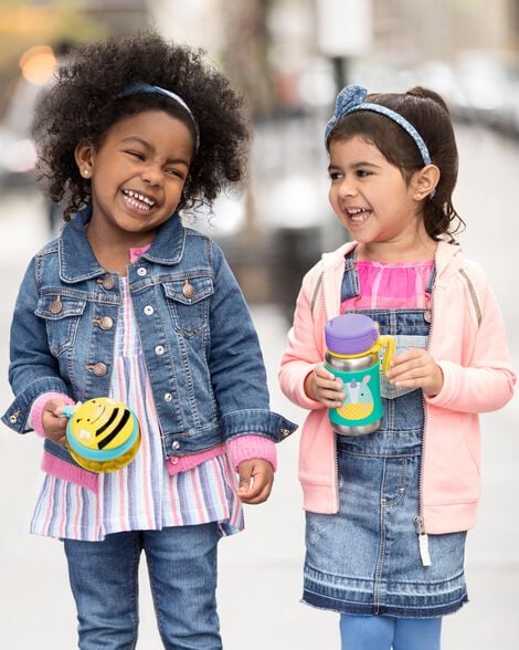  Product image 3 of Zoo Stainless Steel Little Kid Straw Bottle