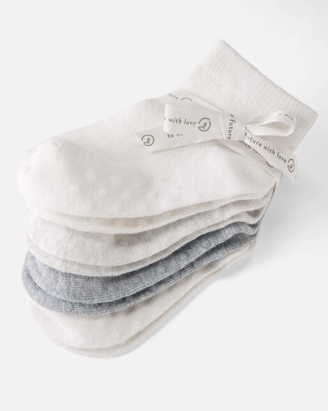  Product image 2 of Toddler 4-Pack Slip Resistant Socks
