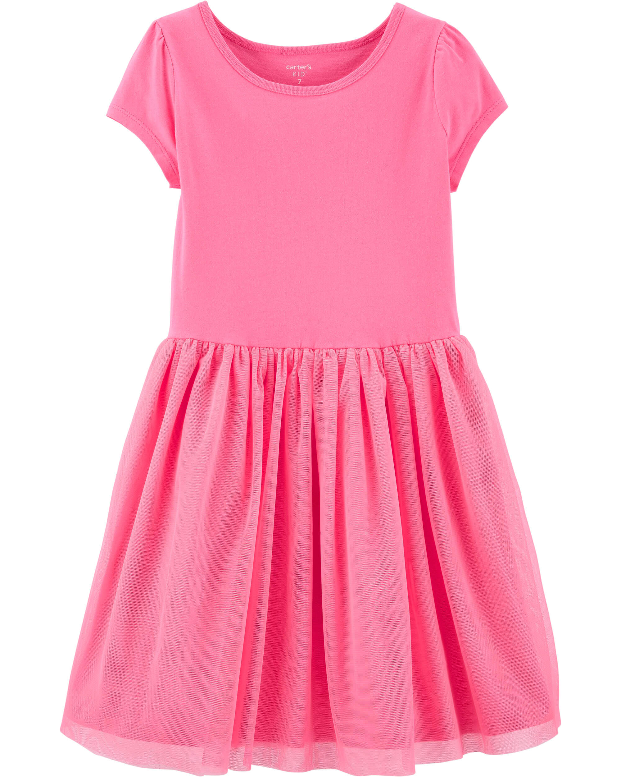 carters tutu jersey dress