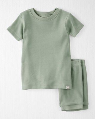 Product image 1 of Baby Organic Cotton Ribbed Pajamas Set 
