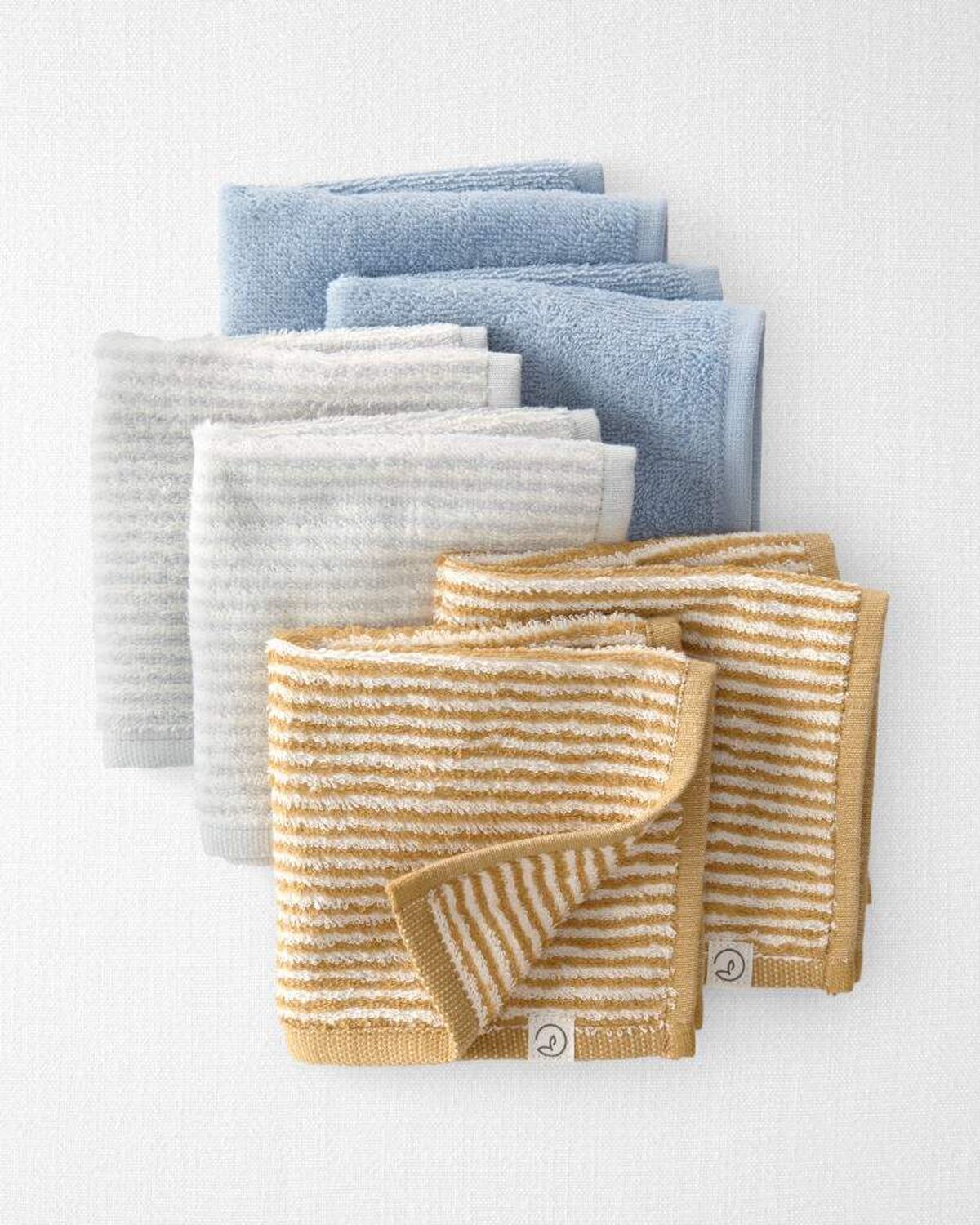 Baby 6-Pack Organic Cotton Washcloths - Little Planet | Carter's
