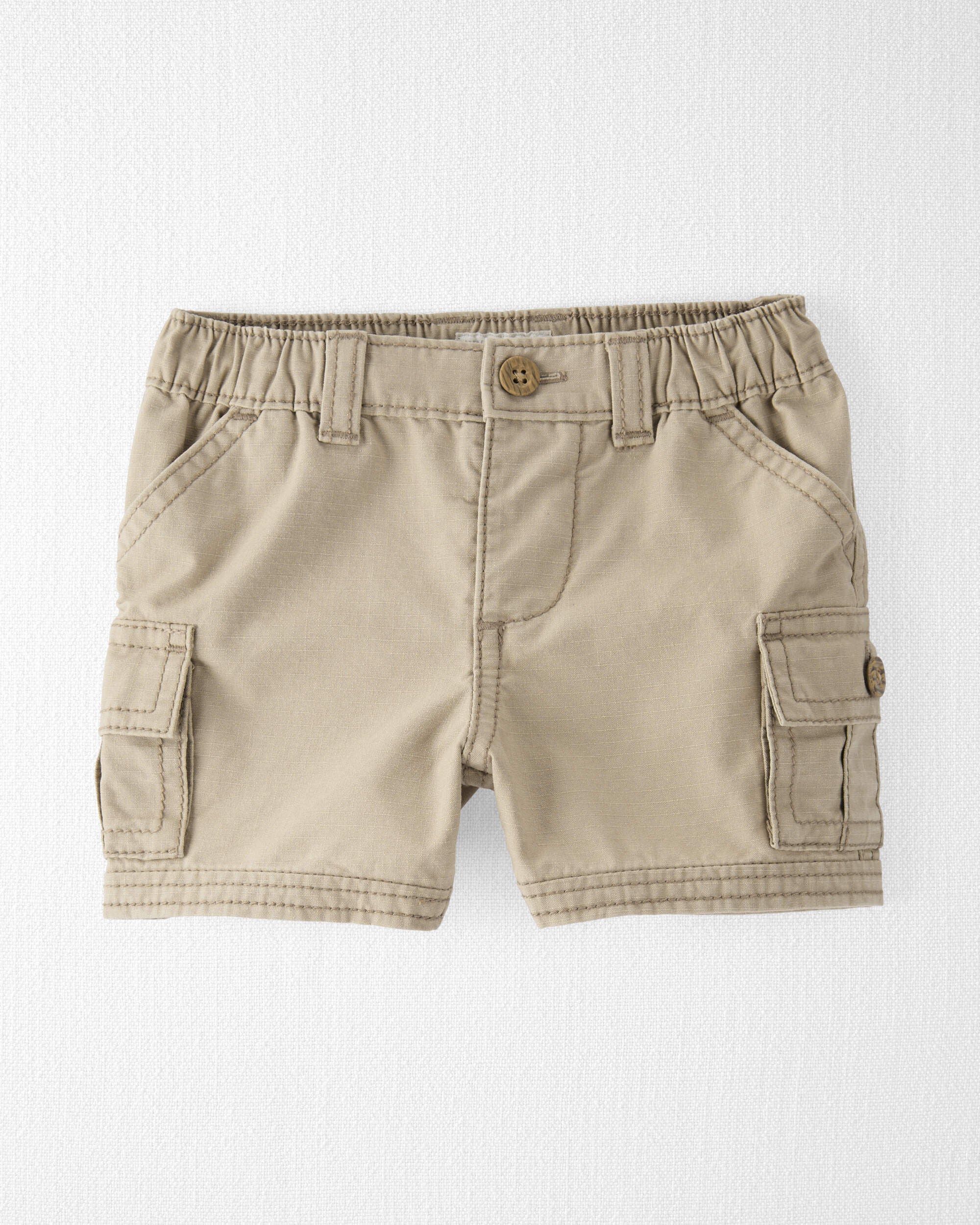 Baby Organic Cotton Cargo Shorts Little Planet Carter s