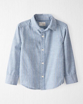 Product image 1 of Toddler Button-Front Shirt Made with Organic Cotton