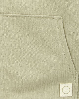 Product image 2 of Baby Zip-Up French Terry Hoodie - Green