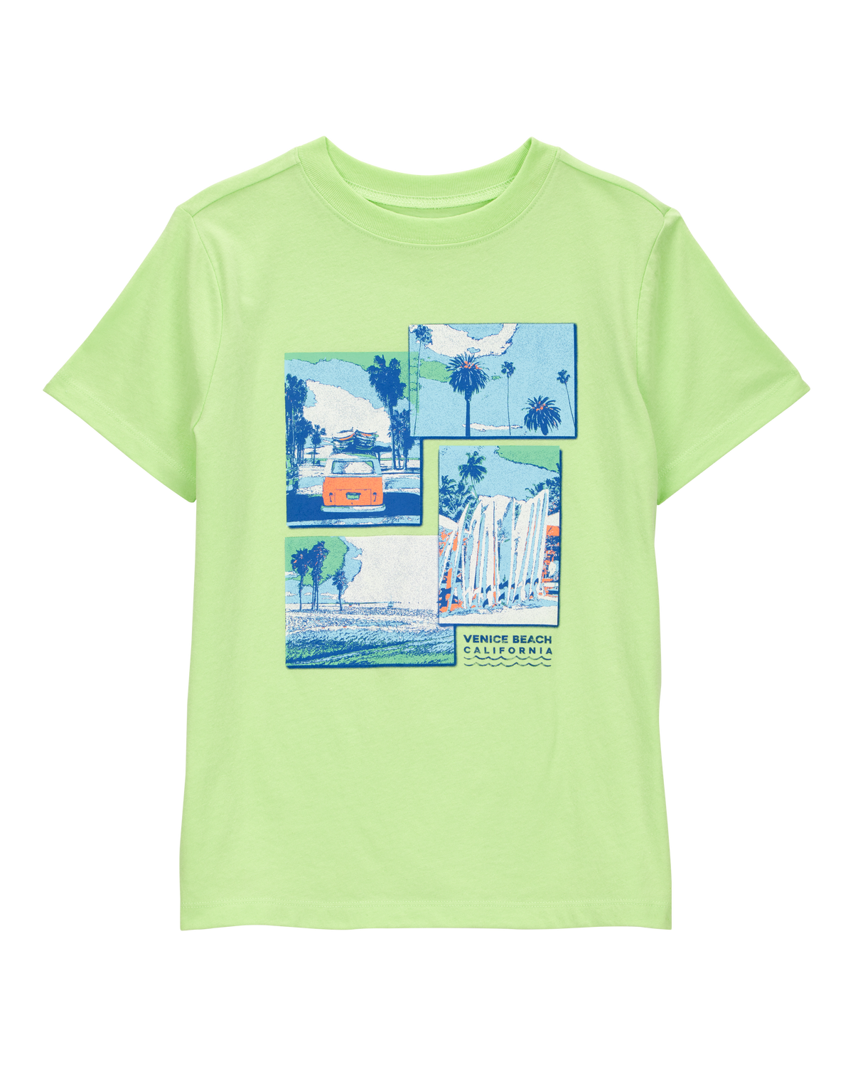 【2plan】Sunshine Beach Lettering Short Sleeve Tee Billabong Big Girls Short-Sleeve Sunshine Dream Oversized T