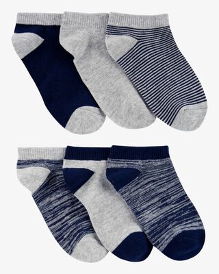 Product image 1 of Kid 6-Pack No-Show Socks