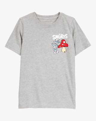 Product image 1 of Kid Smurfs Graphic Tee - Grey