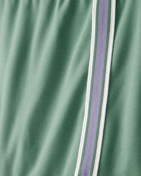 Girls Knit Active Skort - Green