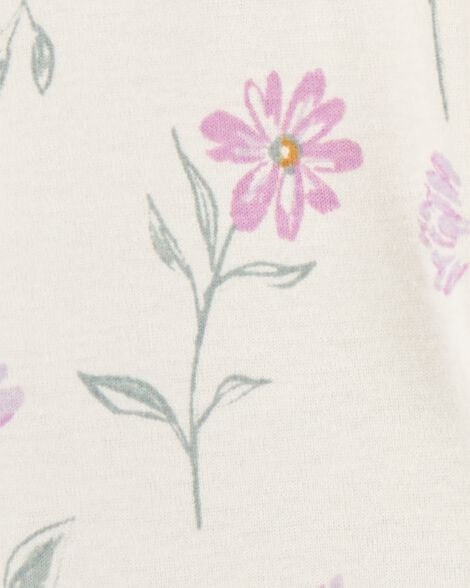  Product image 4 of Baby 2-Pack Floral Pull-On Pants - Purple/Floral