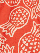 Orange - Baby Pineapple Button-Down Shirt, Selected