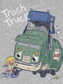 Grey - Toddler Trash Truck™ Short-Sleeve Graphic Tee - Green , Selected