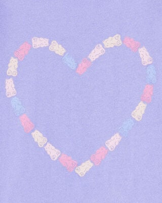 Product image 2 of Toddler Gummy Bear Heart Graphic Tee