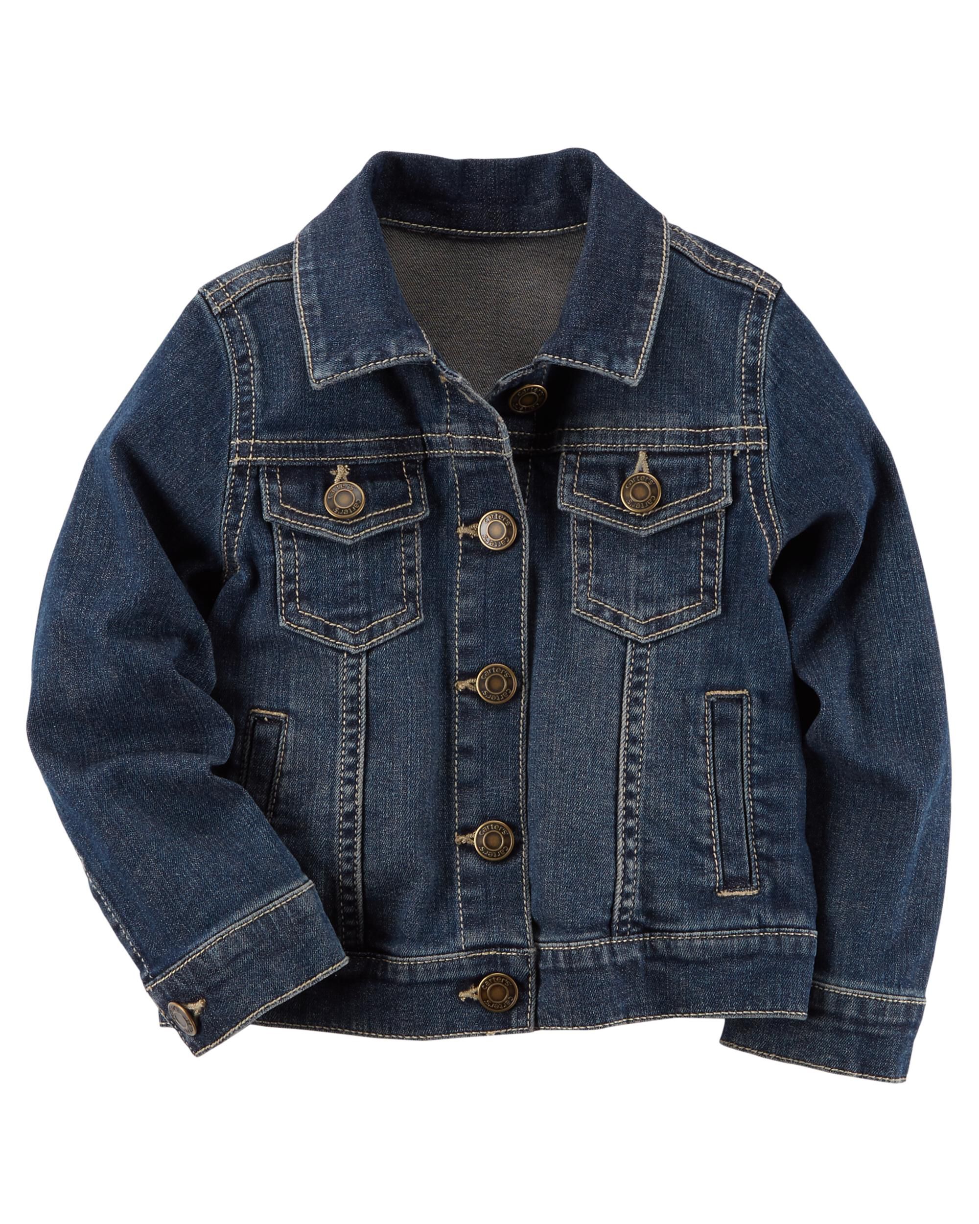 infant jean vest