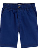 Blue - Kid Stretch Chino Short, Selected