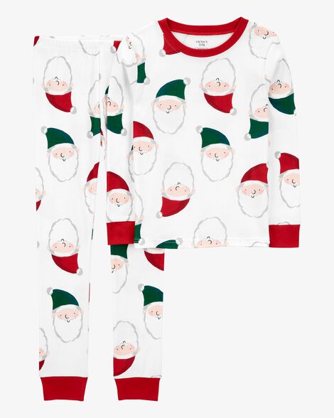  Product image 1 of Kid 2-Piece Santa 100% Snug Fit Cotton Pajamas