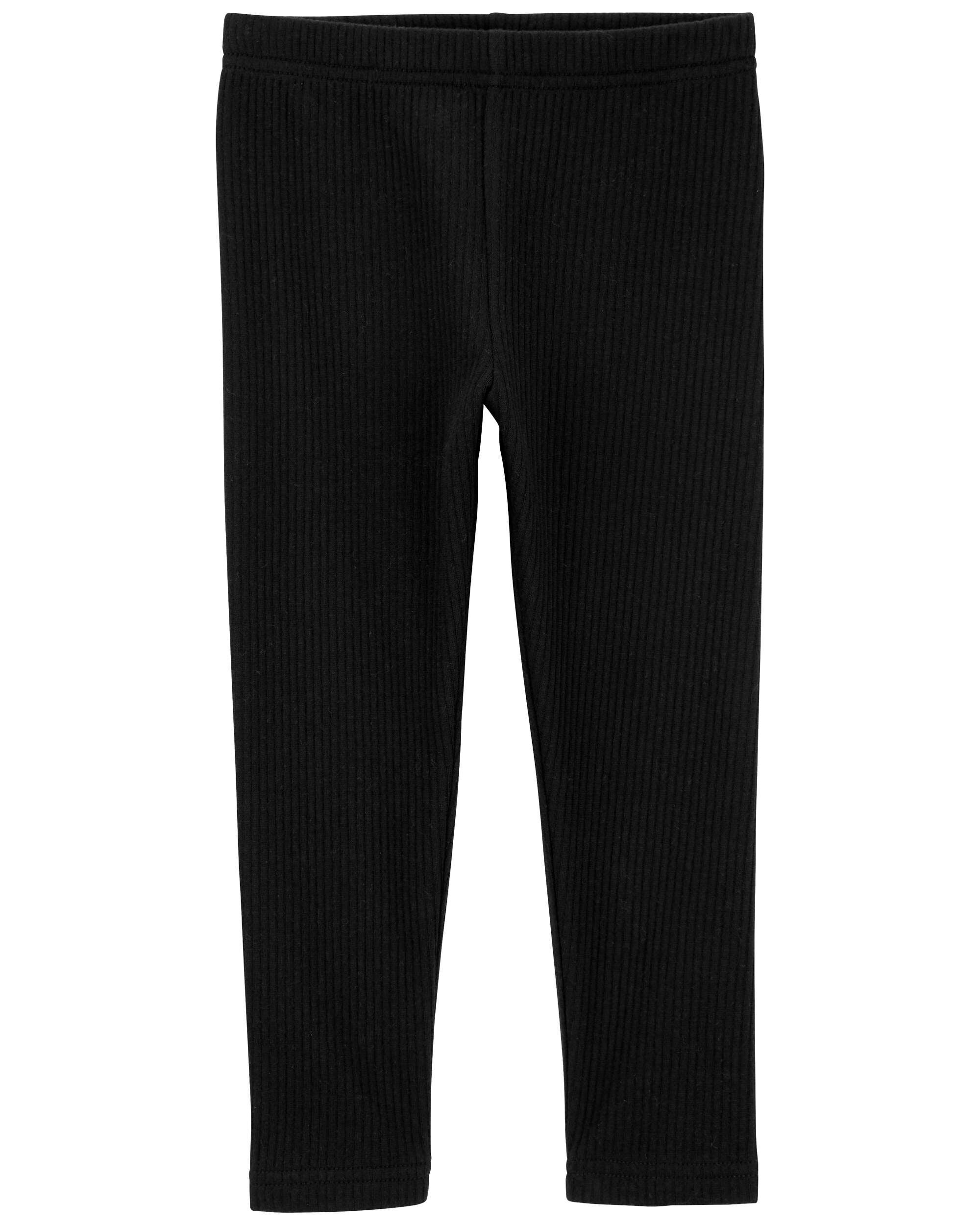 Toddler black leggings top