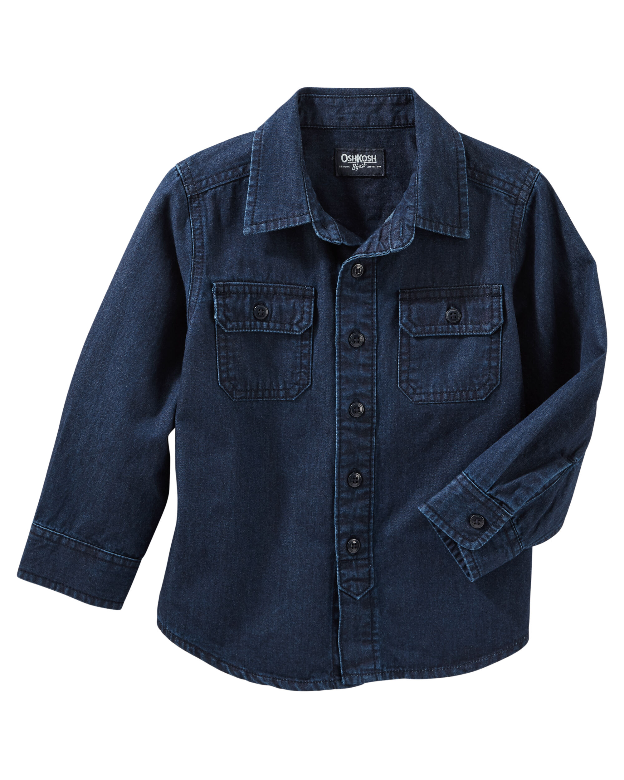 denim shirt with pockets