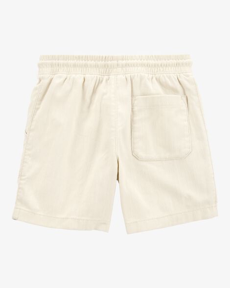  Product image 2 of Kid Pull-On Twill Shorts - Khaki