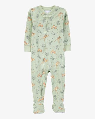 Product image 1 of Baby Bambi Snug Fit Cotton Footie 1-Piece Pajamas