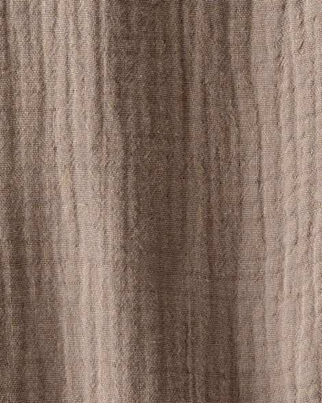  Product image 4 of Baby Organic Cotton Gauze Overalls in Taupe