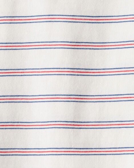 Toddler Boy Striped Long-Sleeve Tee - Cream