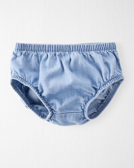  Product image 3 of Baby Organic Cotton Chambray Dress 