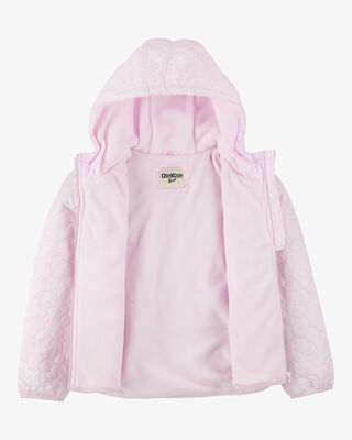 Product image 2 of Kid Floral Quilted Midweight Jacket - Pink
