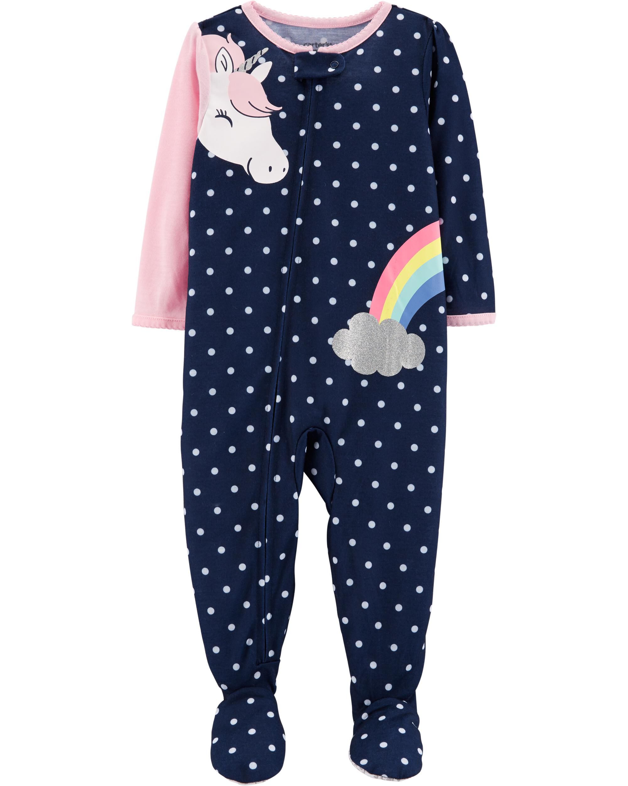 unicorn 1 piece pajama