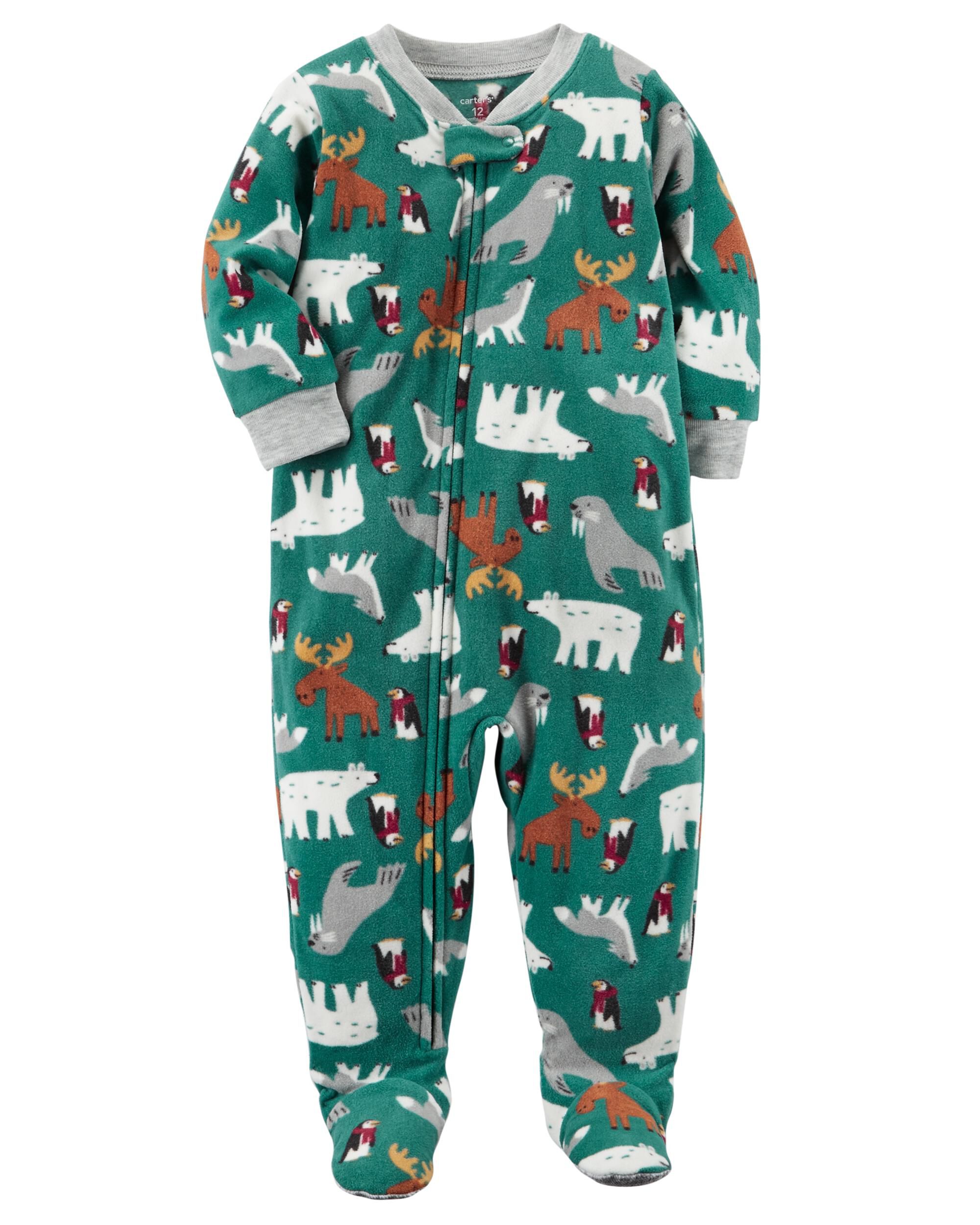 carters winter pajamas