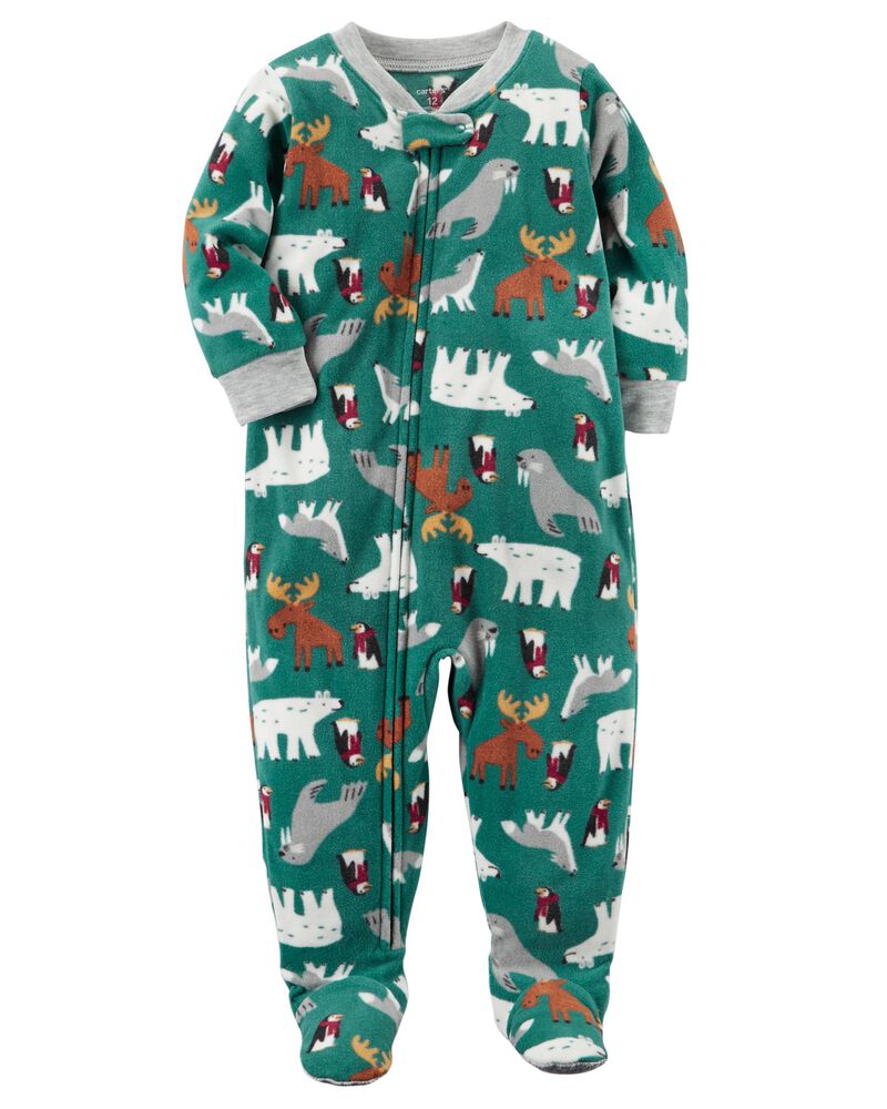1 Piece Winter Fleece Pjs Carters Com