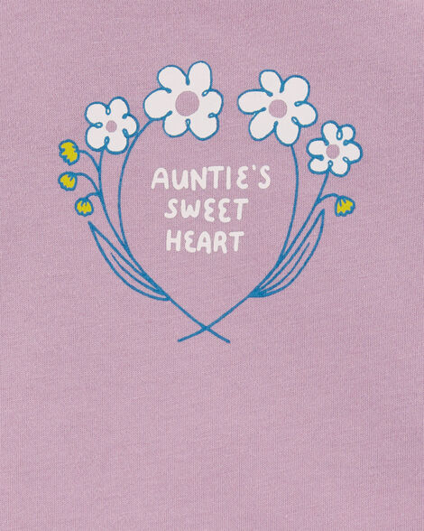  Product image 2 of Baby Auntie's Sweetheart Long-Sleeve Bodysuit 