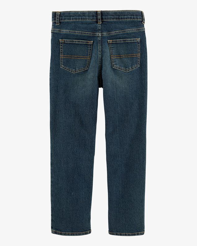 Product image 2 of Kid Husky Fit Straight Jeans in Dark Rinse