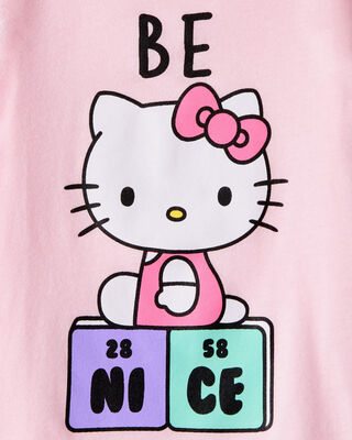 Product image 2 of Toddler Hello Kitty "Be Nice" Short-Sleeve Graphic Tee - Pink