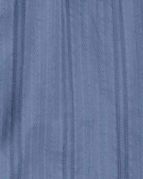 Toddler Seersucker Drawstring Shorts - Blue