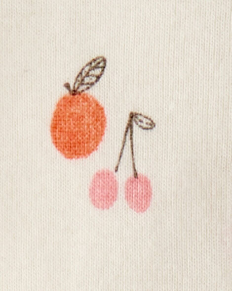 Product image 3 of Toddler Fruit Print Organic Cotton 2-Piece Pajamas