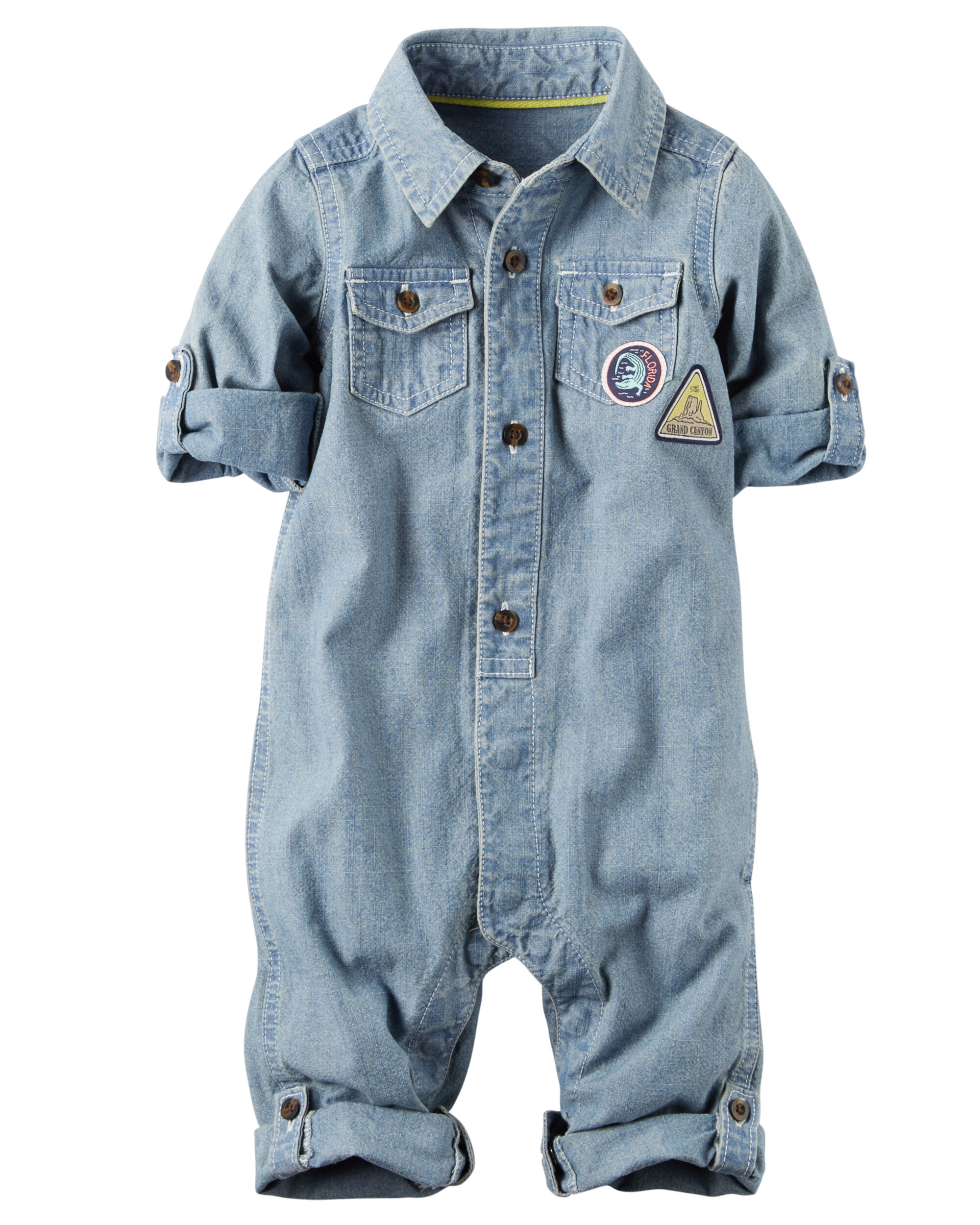 Carter/'s girl chambray jumpsuit size 3T
