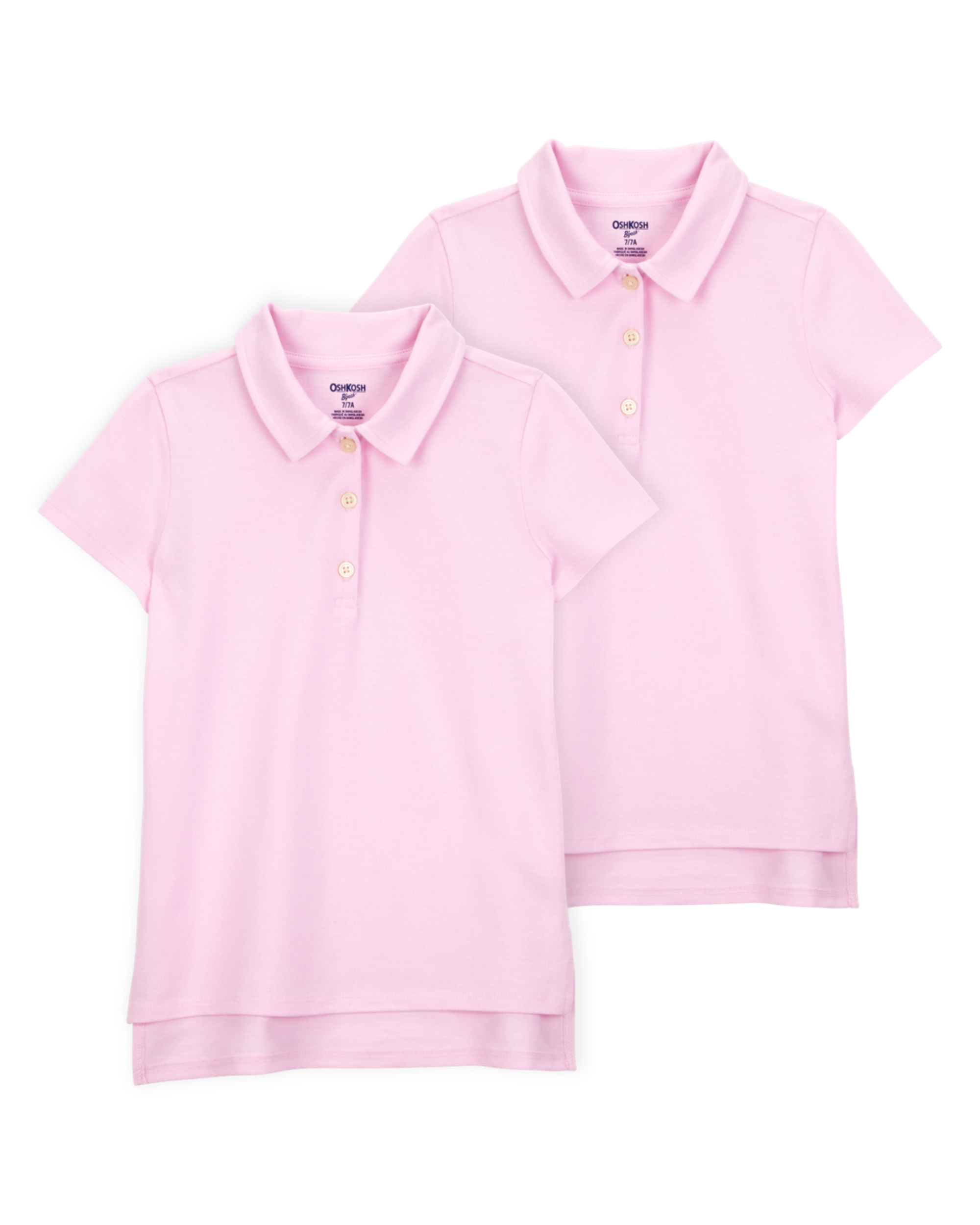 Kid -Pack Pique Uniform Polo Shirts