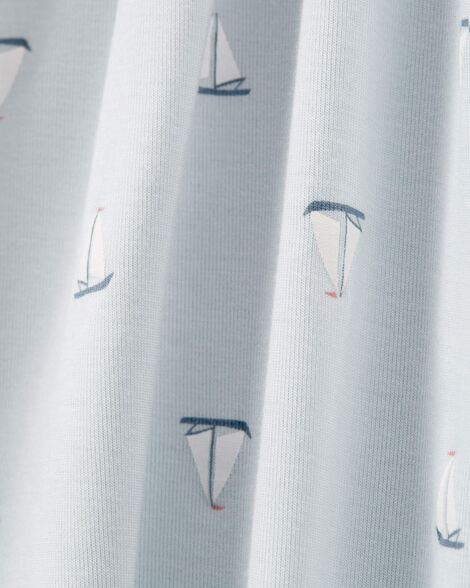  Product image 2 of Baby 1-Piece Sailboat PurelySoft Footie Pajamas